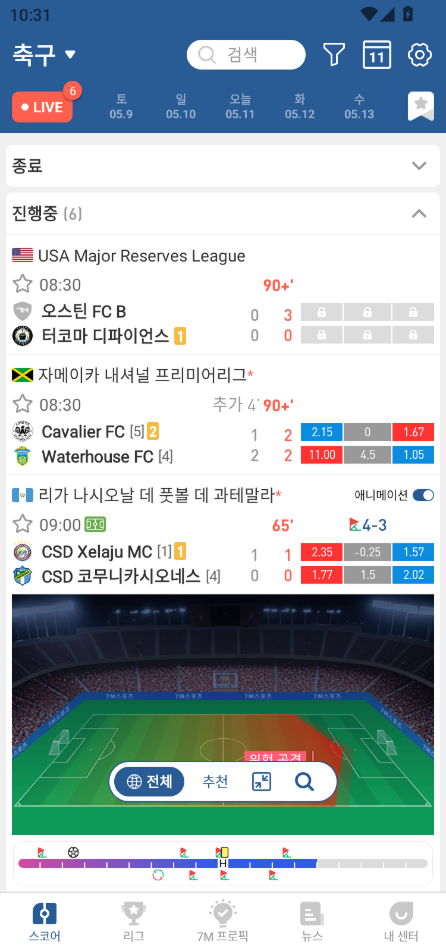 7M Scores feature 1